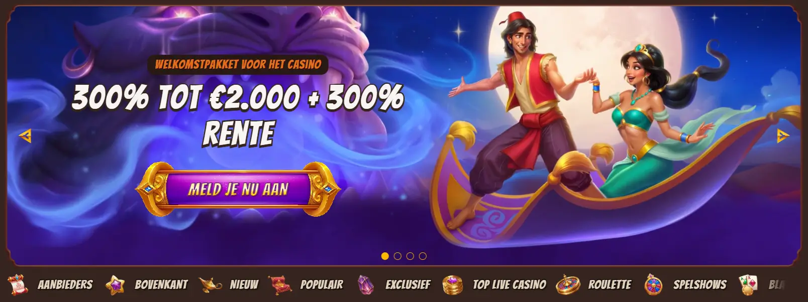 Alawin welkomstbonus 300% actie
